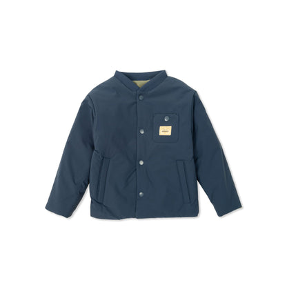 男童蓝色夹棉夹克