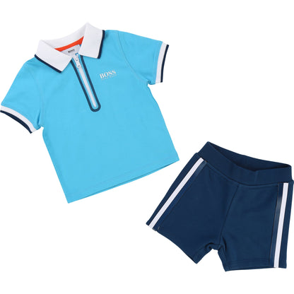 SET POLO+SHORTS