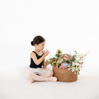 女童黑色芭蕾舞连体衣