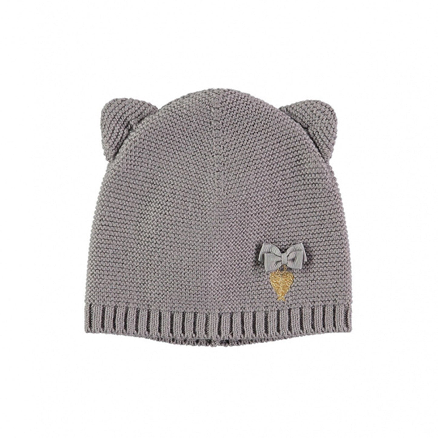 Baby Ash Grey Cotton Hat