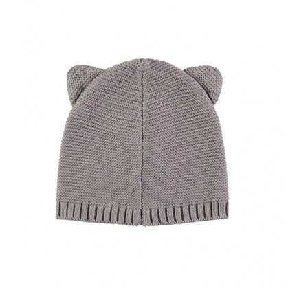 Baby Ash Grey Cotton Hat