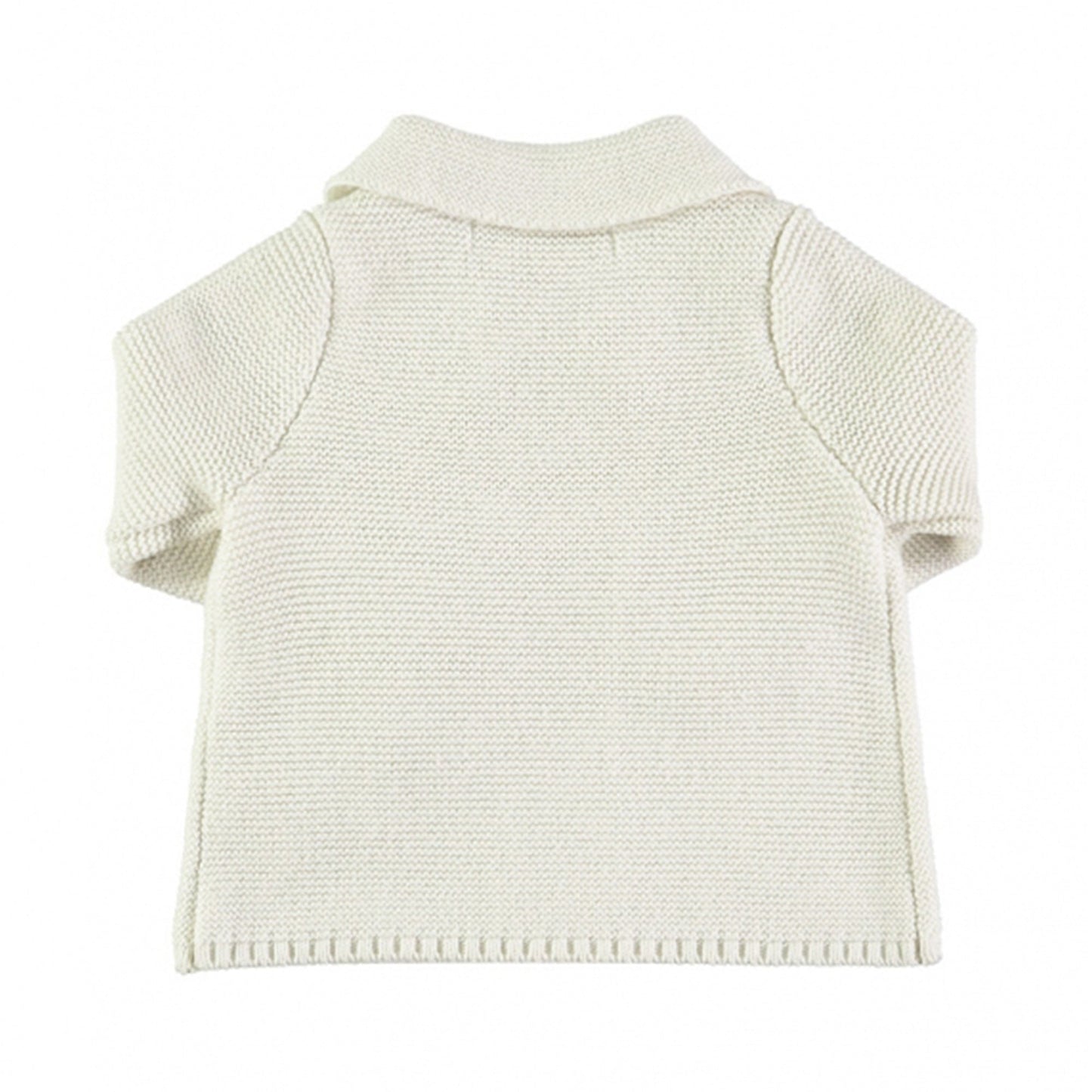 Baby White Cotton Cardigan