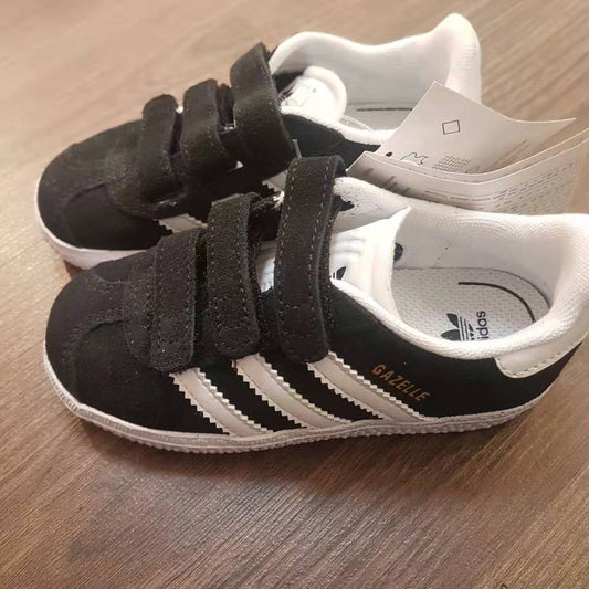 男婴黑色“GAZELLE” 运动鞋