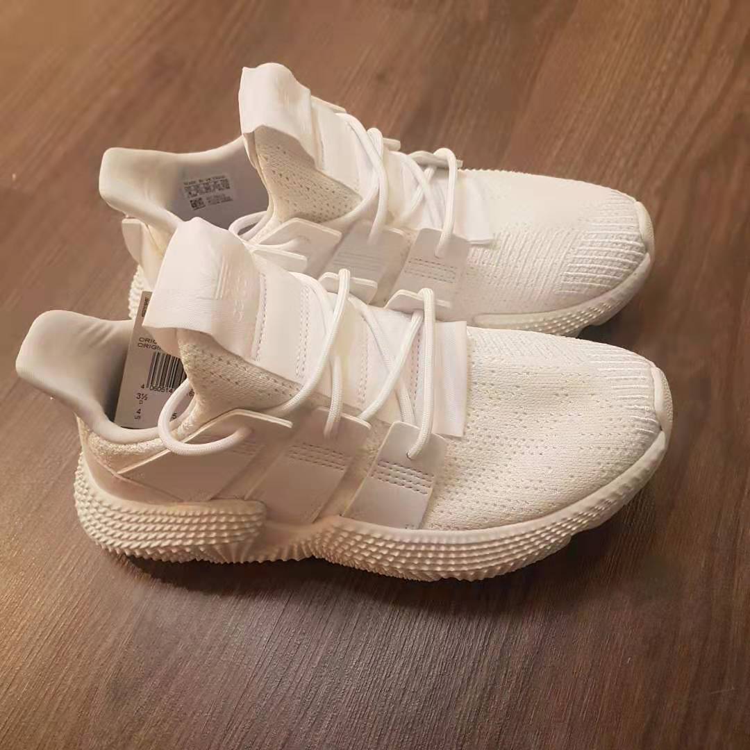 女童白色"PROPHERE"运动鞋