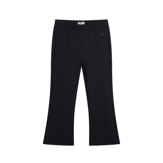 女童黑色Logo长裤