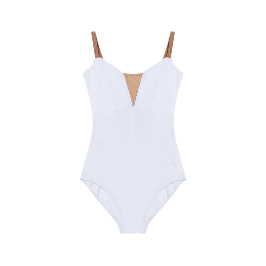 女童白色芭蕾舞连体衣(DAD1930M/white)
