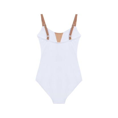 女童白色芭蕾舞连体衣(DAD1930M/white)