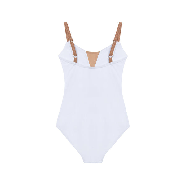 女童白色芭蕾舞连体衣(DAD1930M/white)