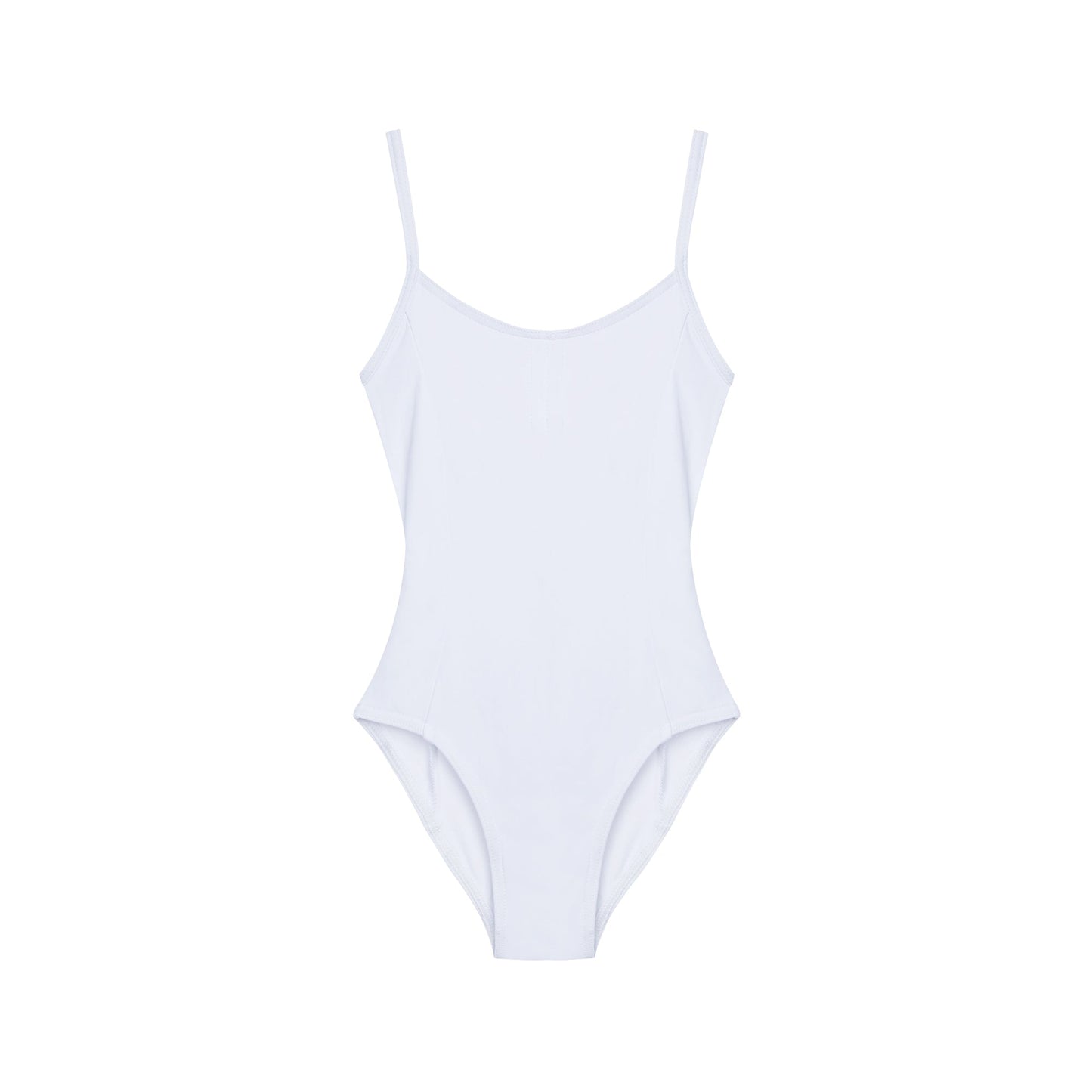 女童白色芭蕾舞连体衣