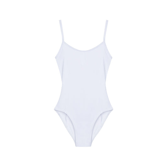 女童白色芭蕾舞连体衣