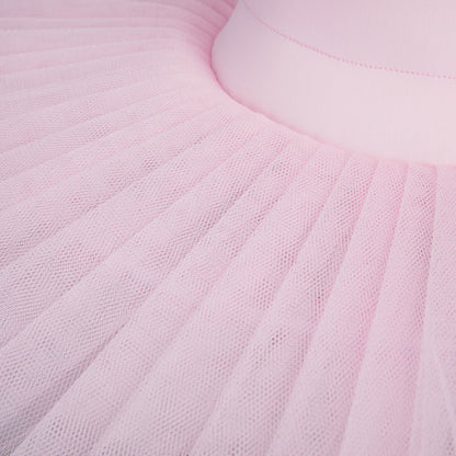 女童粉色芭蕾舞短裙