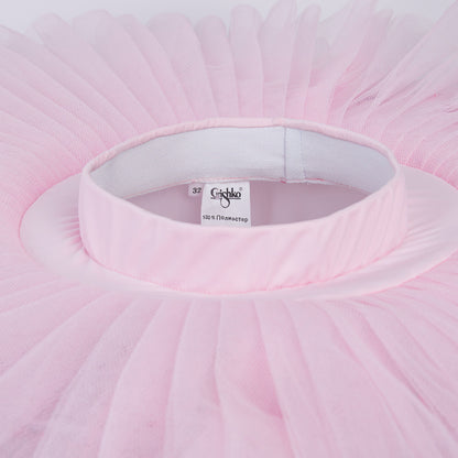 女童粉色芭蕾舞短裙