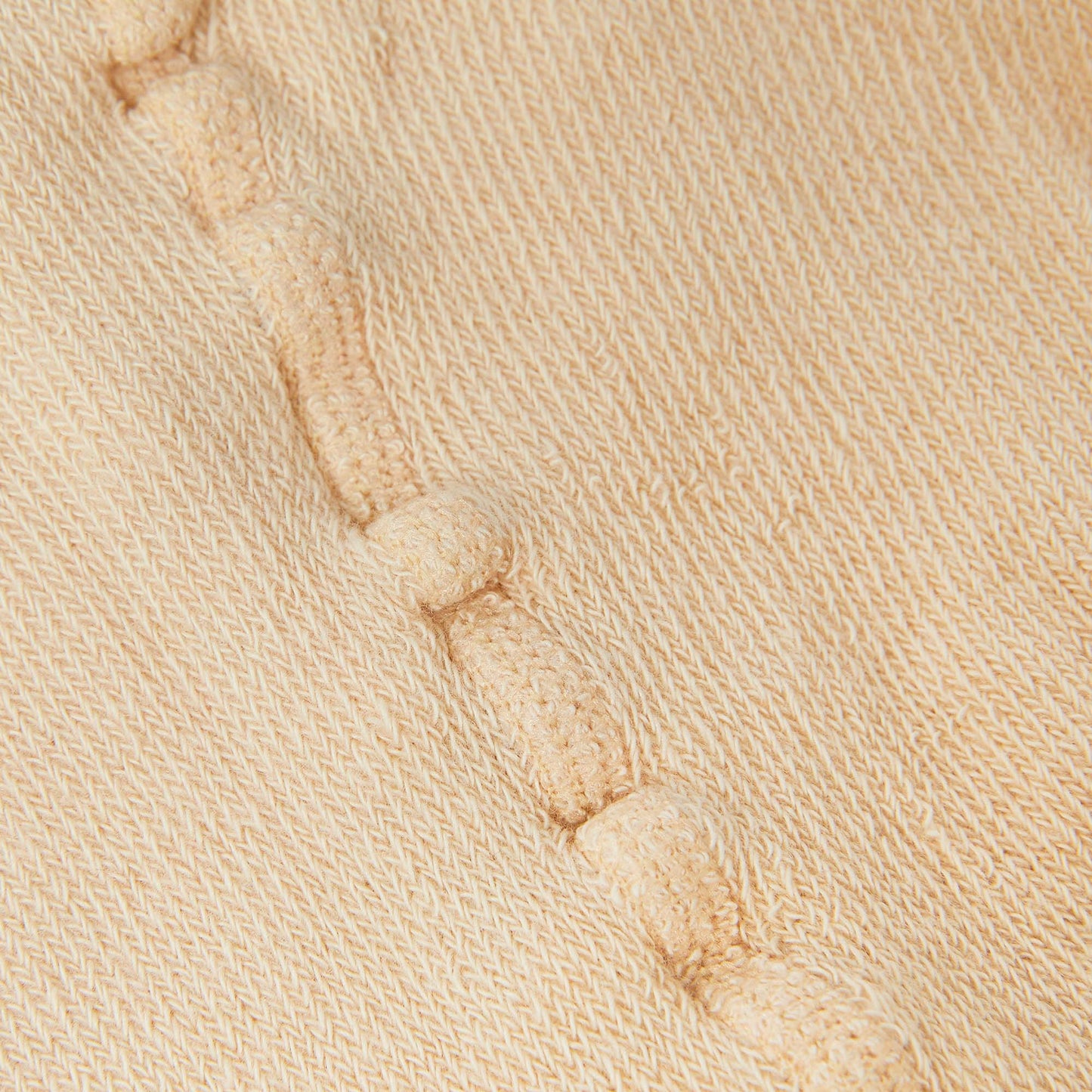 女童米色棉连裤袜