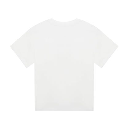 儿童白色棉T恤