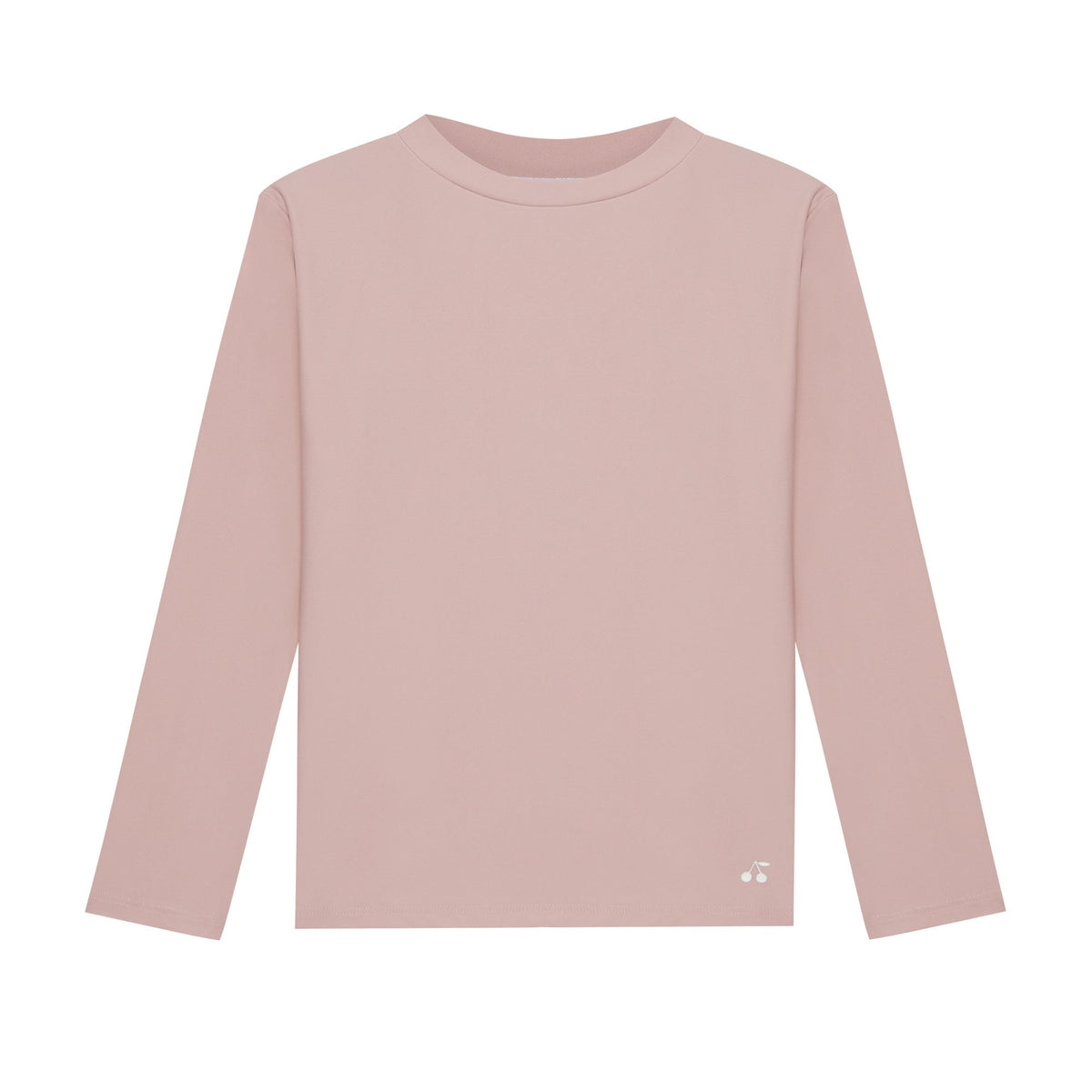 女童粉色Logo泳衣套装