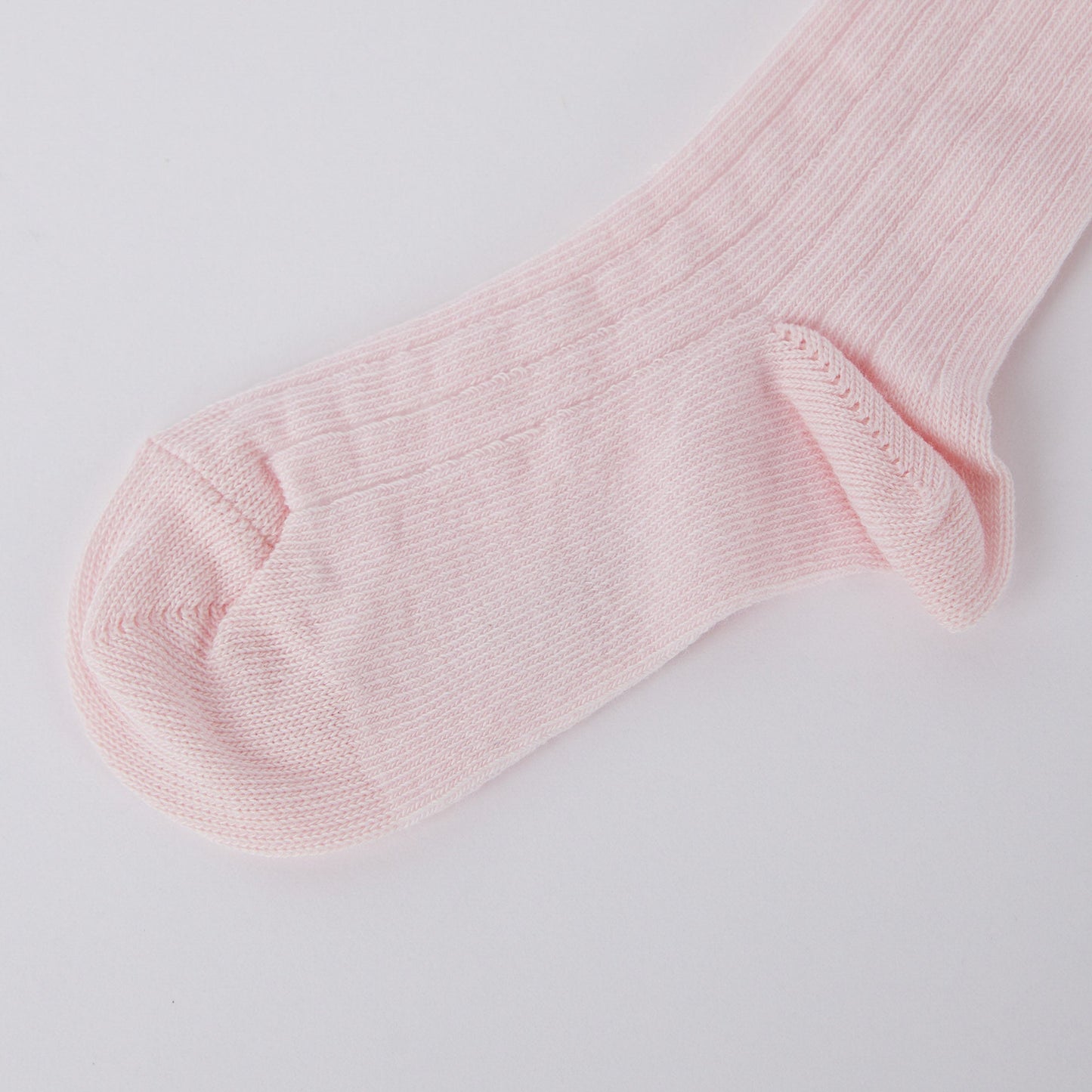 女童粉色Logo棉袜