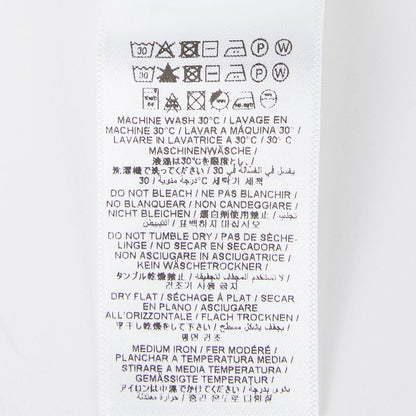 女童白色Logo棉睡裙