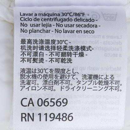 儿童白色棉服