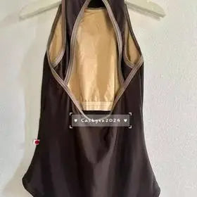 女士咖色"Noe/N-Espresso/N-Star"芭蕾舞连体衣