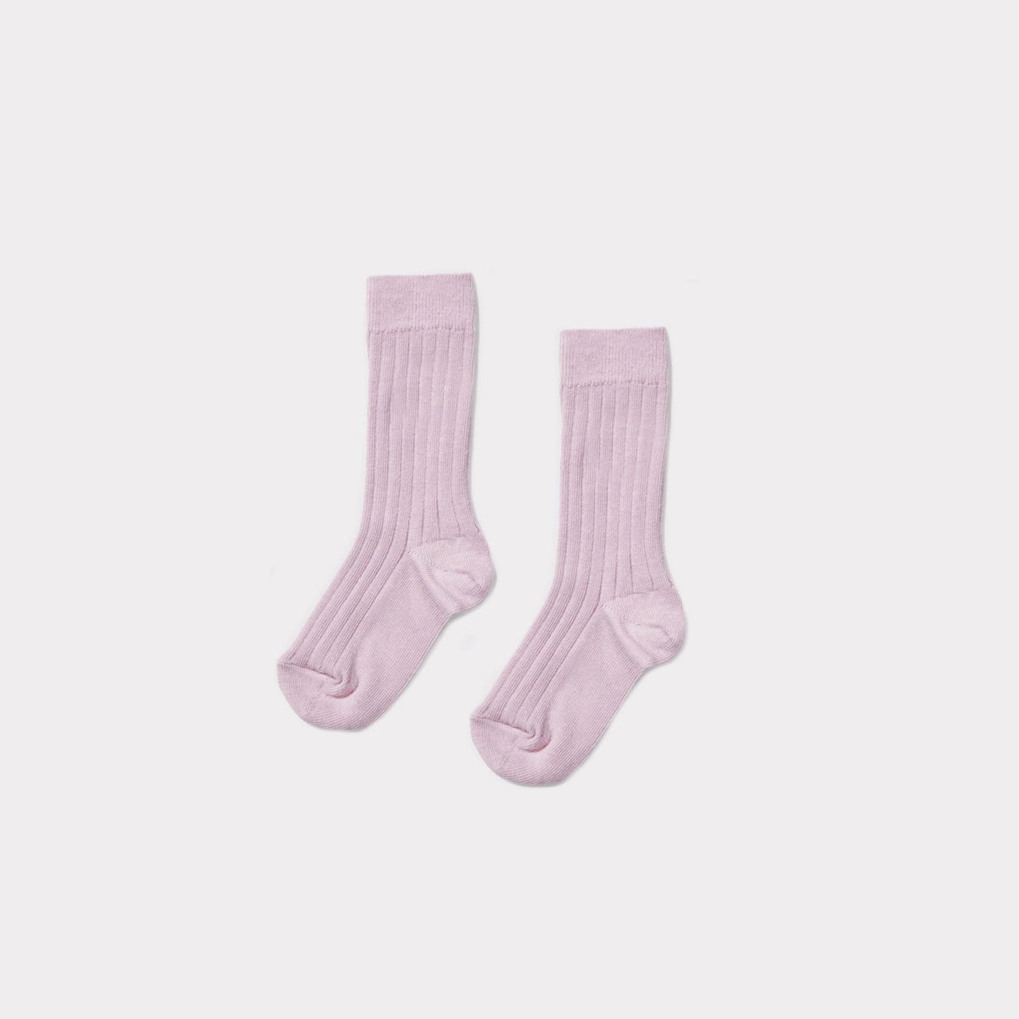 Girls Lavender Cotton Knitwear Socks