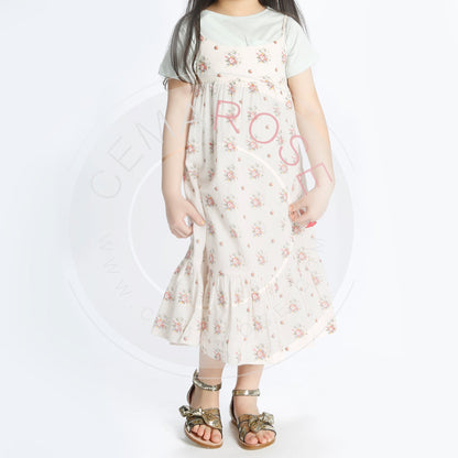 Girls Dore Cuir Sandals