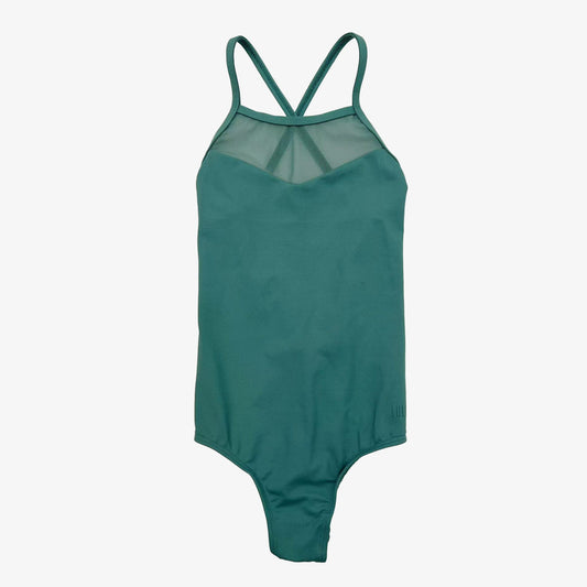 女童深绿色"Summer"芭蕾舞连体衣(LUB864/DUSTY GREEN)