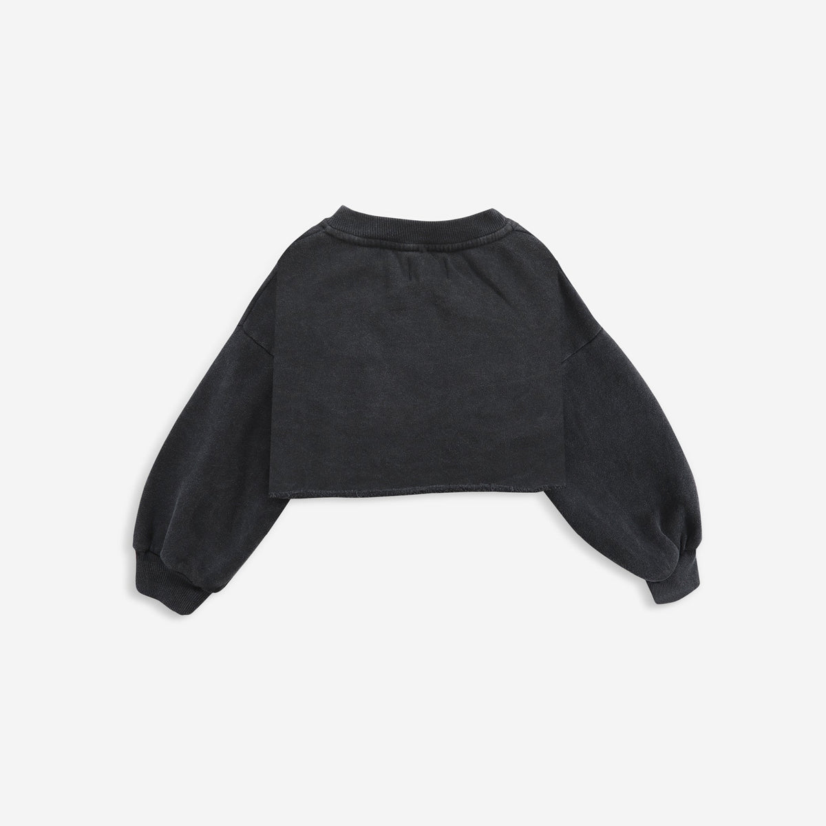 女童灰色Logo棉卫衣