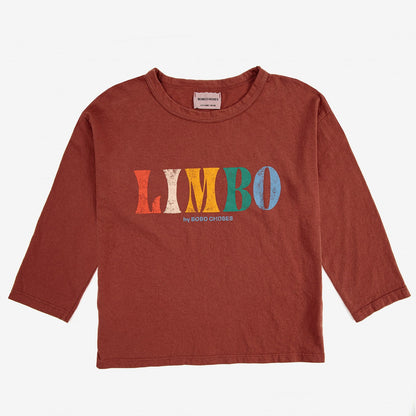 儿童深红色Logo棉T恤