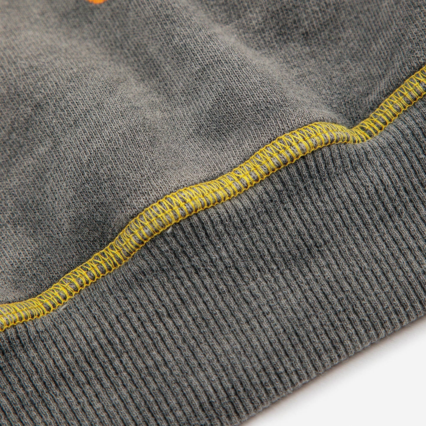 儿童灰色Logo棉卫衣