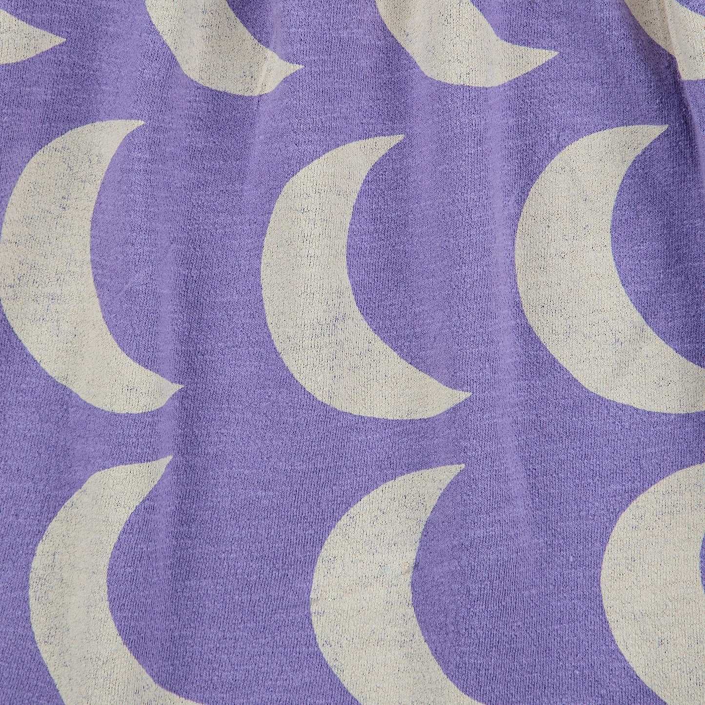 女童紫色月亮棉短裙