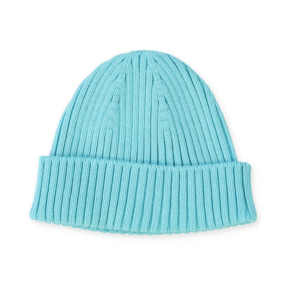 儿童浅蓝色企鹅针织帽子