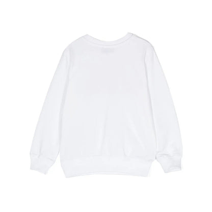 儿童白色泰迪熊棉卫衣