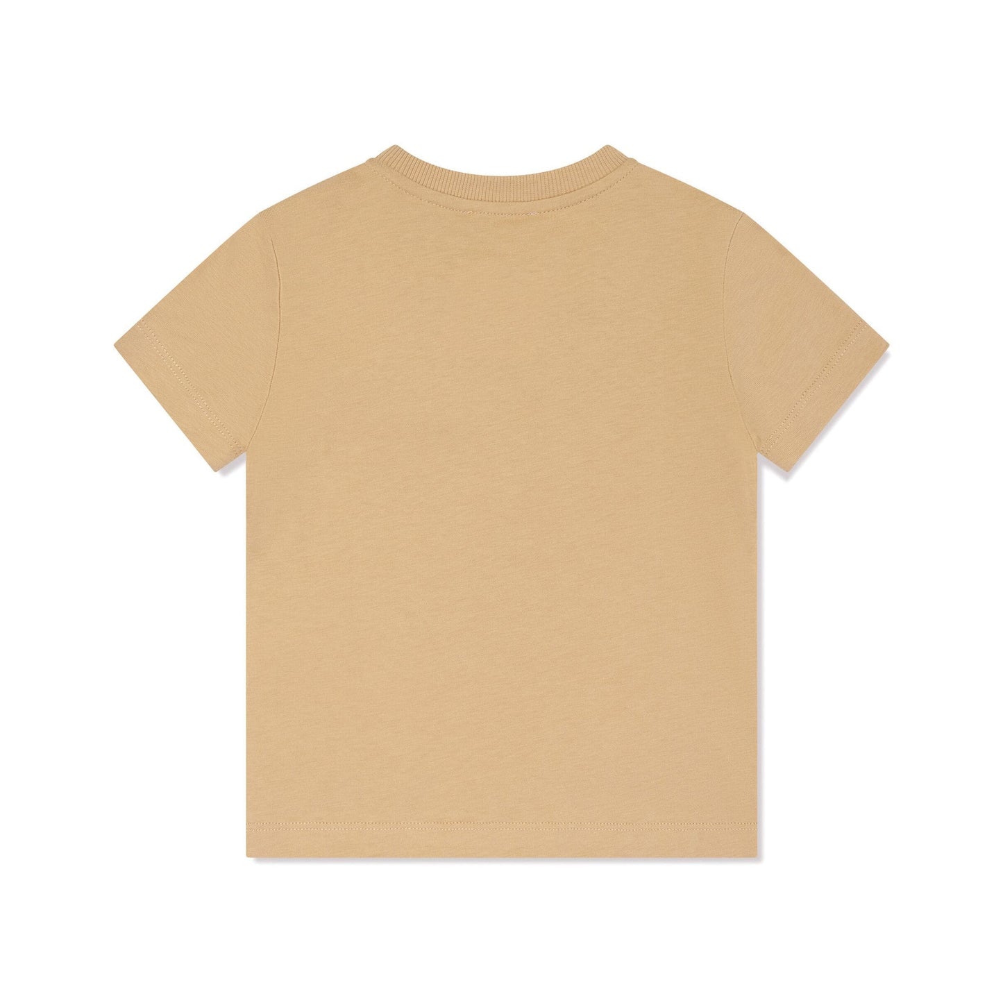 儿童沙色棉T恤