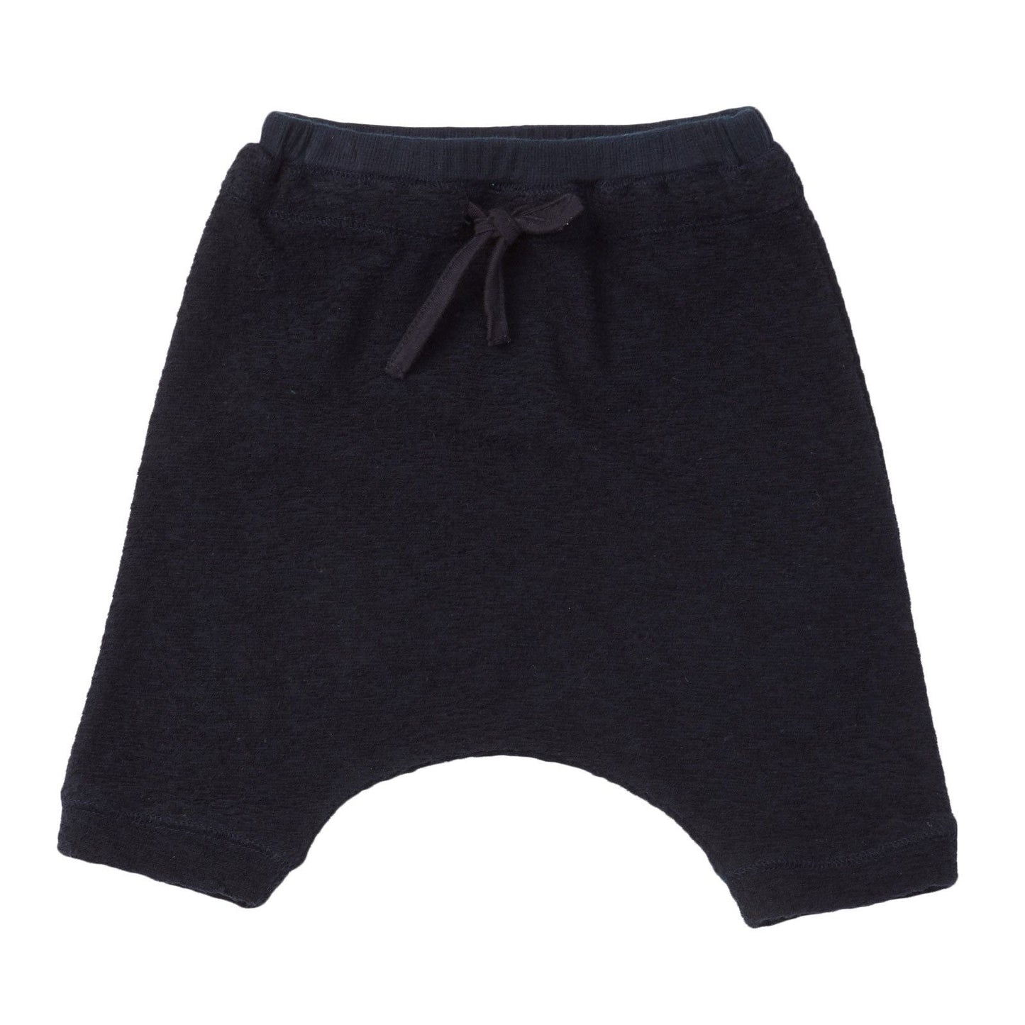 Baby Navy Blue Bow Trims Cotton Jersey Trousers