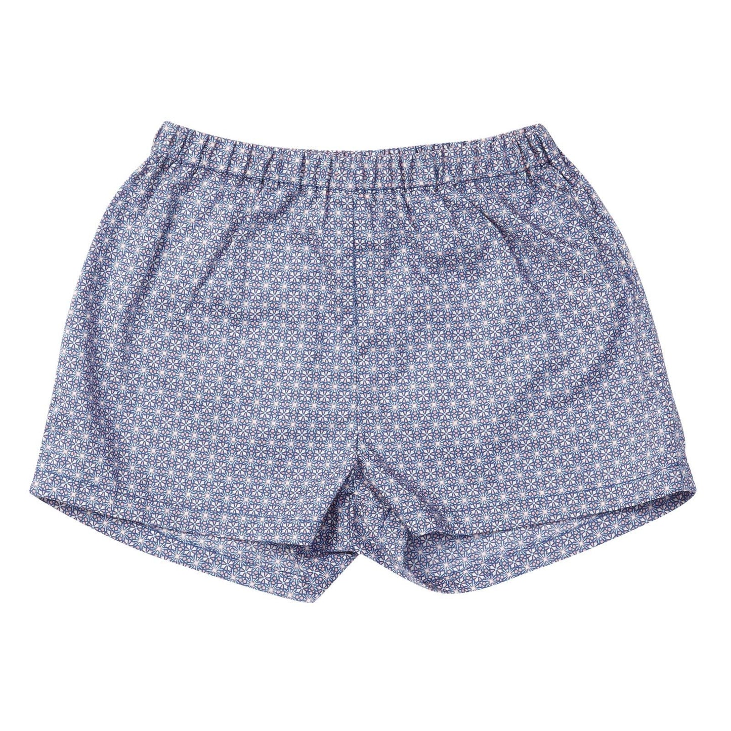 Baby Purple Star Printed Woven Short
