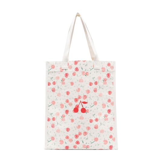 女童白色樱桃手提包