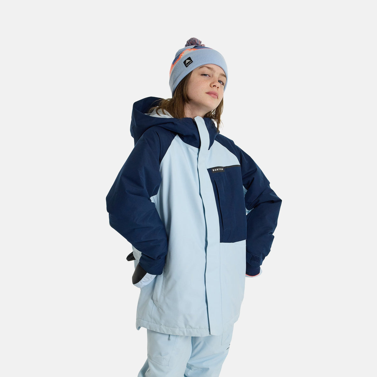儿童蓝色"Gore-Tex"滑雪服
