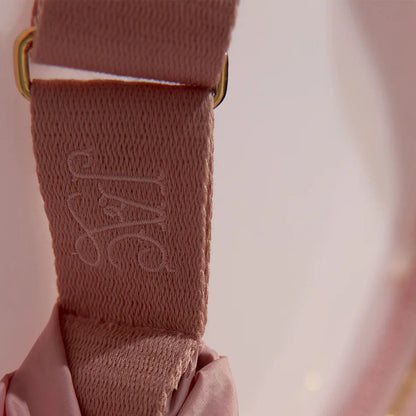 女士浅粉色'WHIPPED CREAM'百褶包(35x25cm)