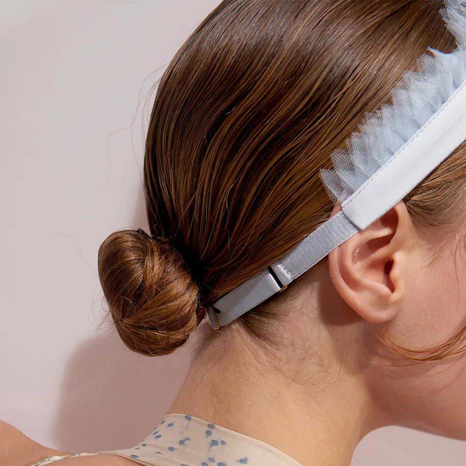 女士浅蓝色'PÂTISSIER’S'薄纱发箍(242HB03TU/baby blue)