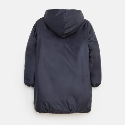 儿童深蓝色棉服