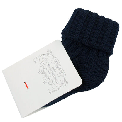 Boys&Girls Black Knitted Low Socks