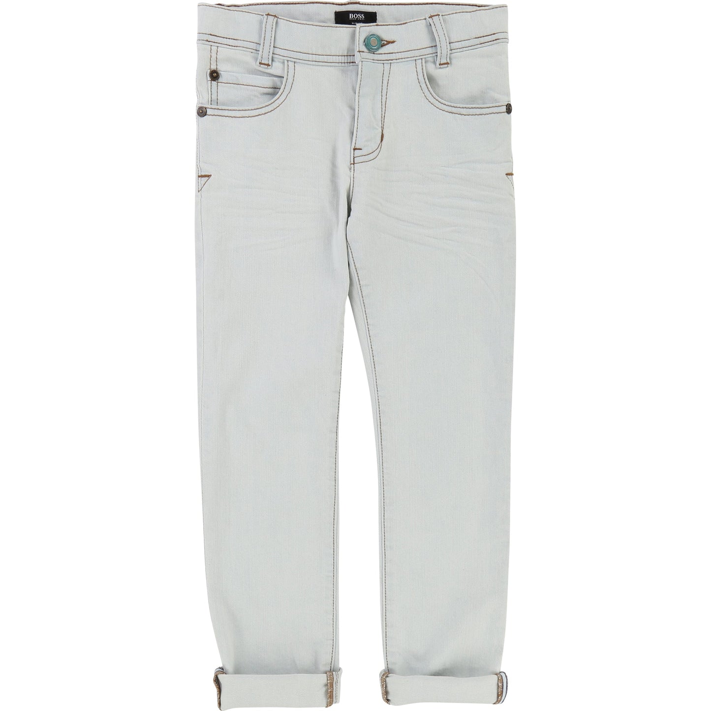 DENIM TROUSERS