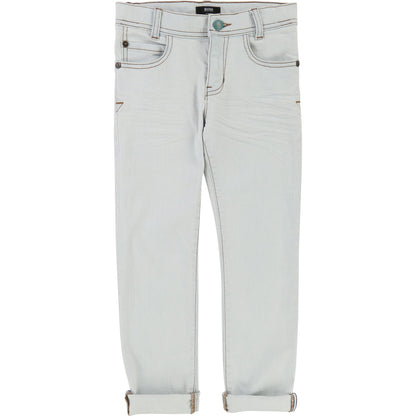 DENIM TROUSERS