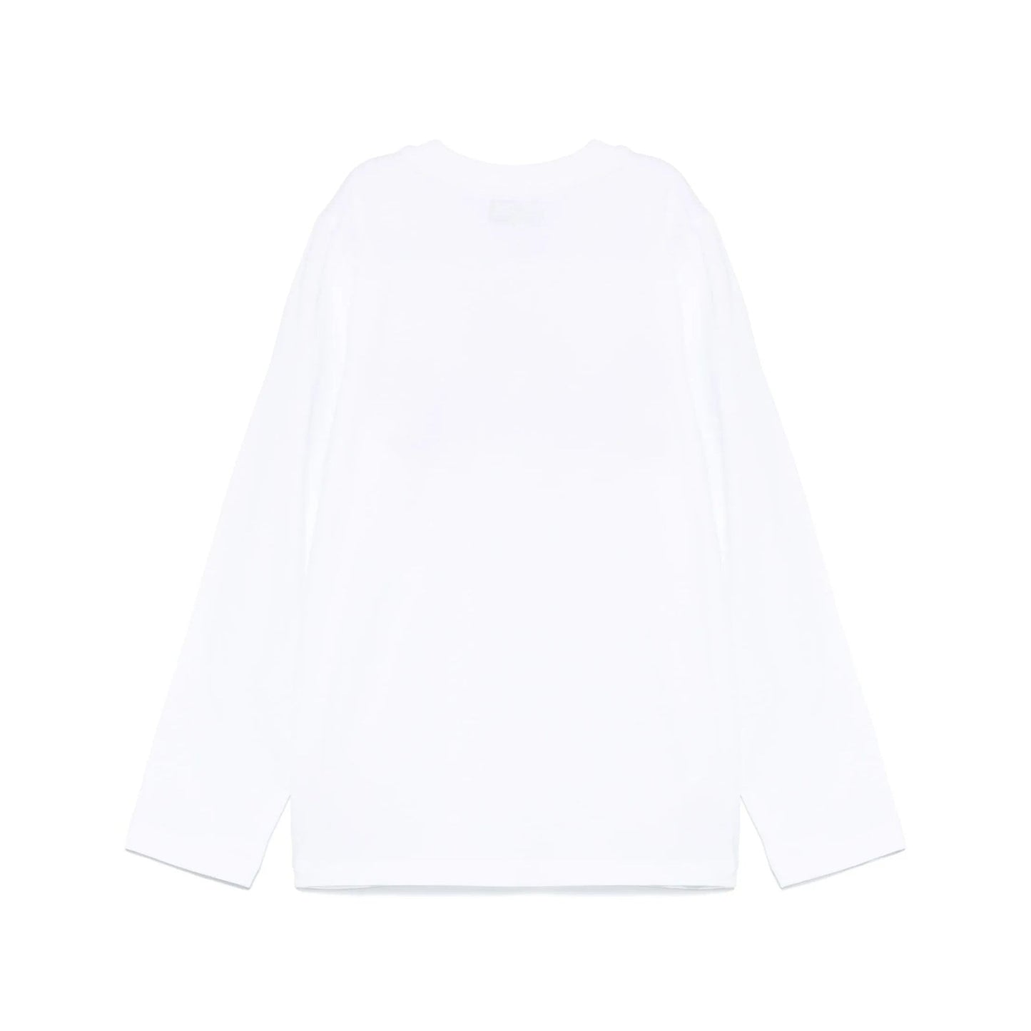 儿童白色小熊印花棉T恤