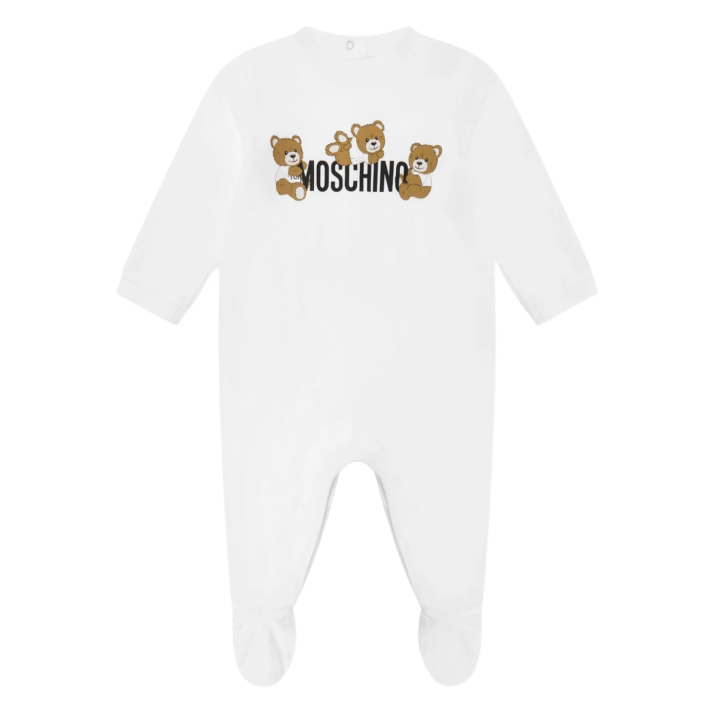 婴儿白色棉连体衣礼盒套装(2件)