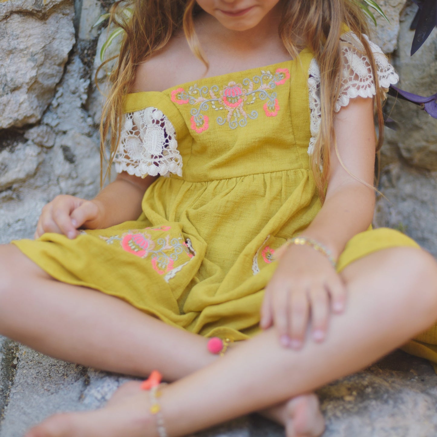 Girls Safran "Akriti"  Dress