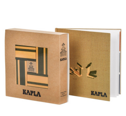 KAPLA建构片——2色组合版（20片黄色+20片绿色）