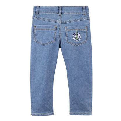 Boys Light Blue Cotton Denim Jeans