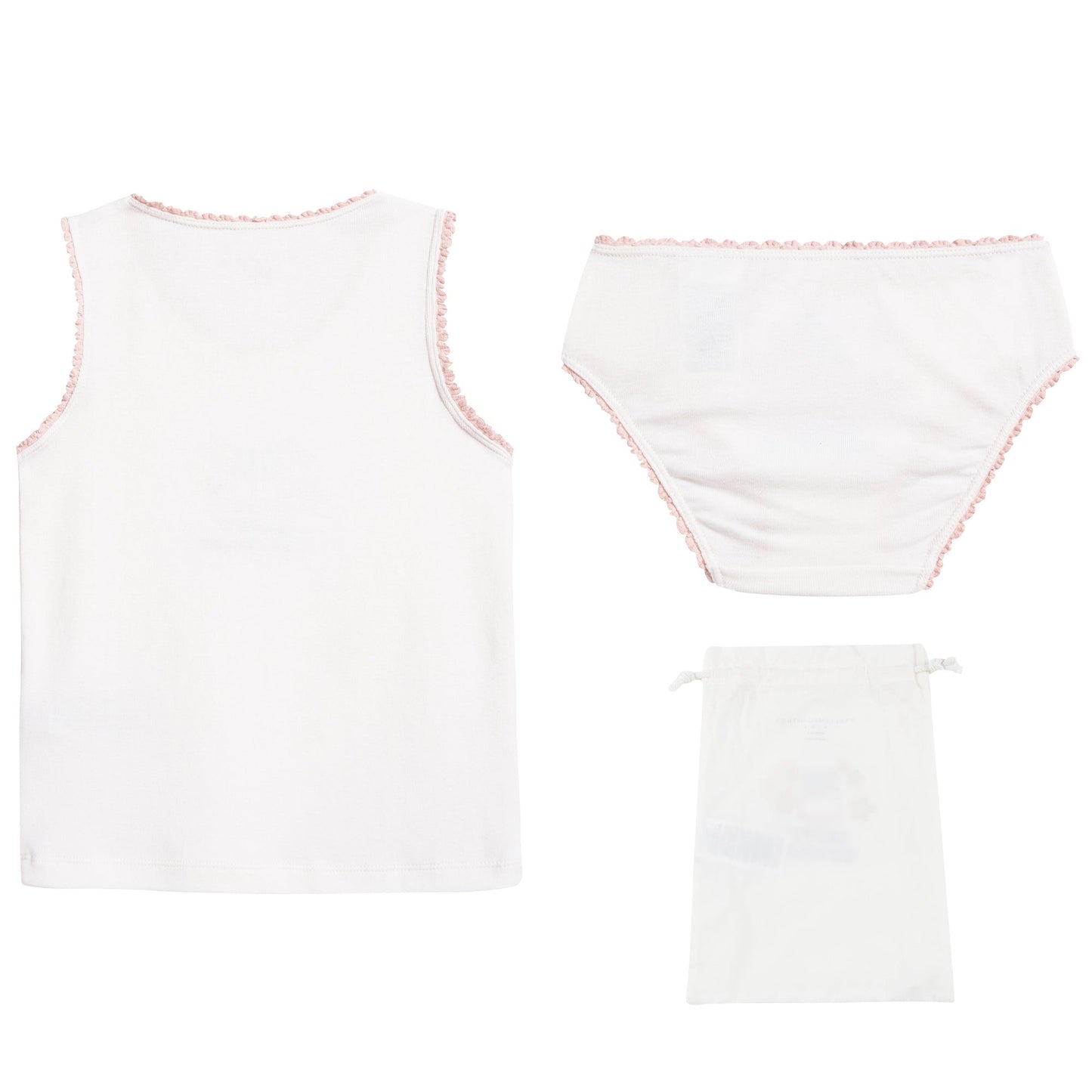 Girls White Anticipato Prim Set