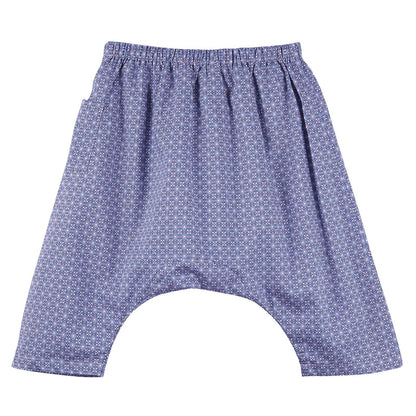 Baby Purple Star Printed Woven Trousers